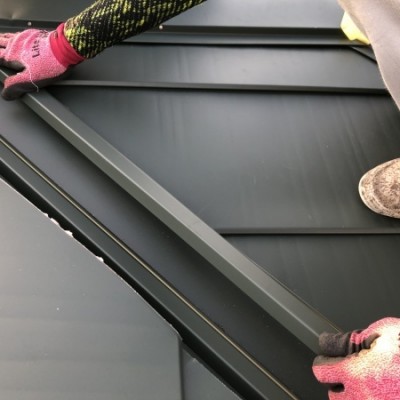 11月16日　ﾘﾌｫｰﾑ施工事例更新しました。「屋根カバー工法」