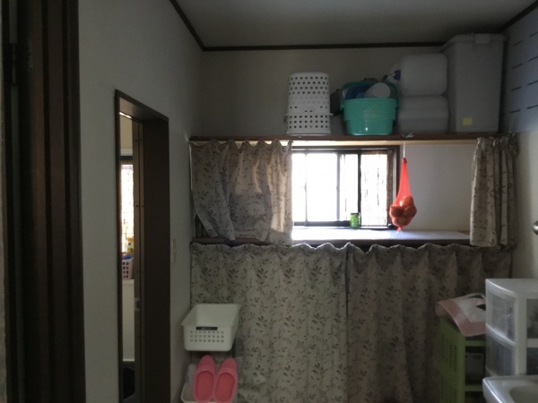 真岡市 洗面脱衣所リフォーム 施工前