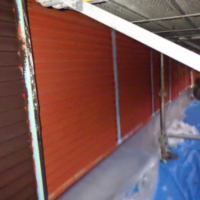 宇都宮市　外壁塗装工事　七日目　雨戸戸袋・シャッター塗装
