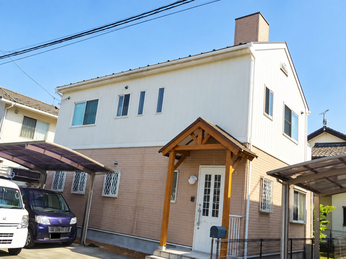 宇都宮市新里町 屋根カバー工法 外壁塗装工事 施工前