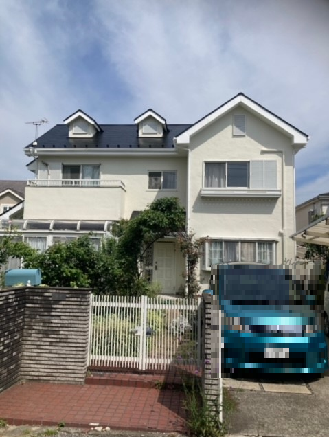 宇都宮市 屋根外壁塗装工事 住宅外観施工後