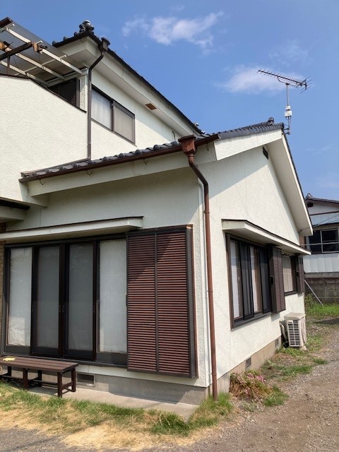 宇都宮市 外壁塗装工事 施工前 南面
