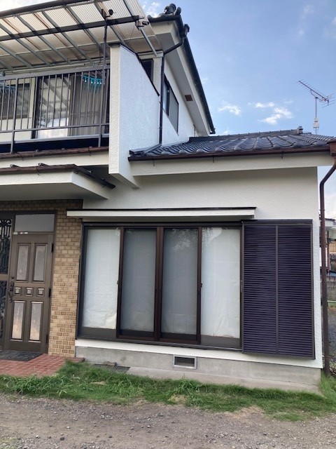 宇都宮市 外壁塗装工事 施工後 南面