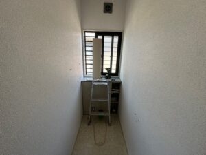 トイレクロス貼り終了