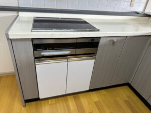 コンロ台設置後