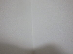コーキング処理後の様子