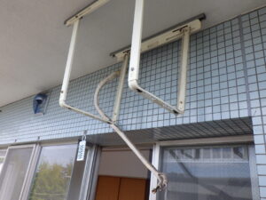 室外機撤去後の様子