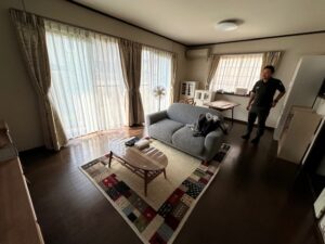 宇都宮市 新居リフォーム｜リビング 施工前