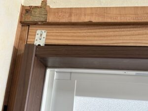 下地補強金具取付け