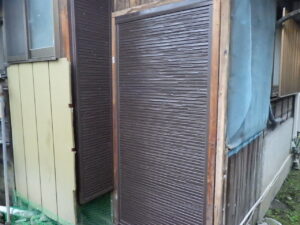 開口部壁造作完了になります。