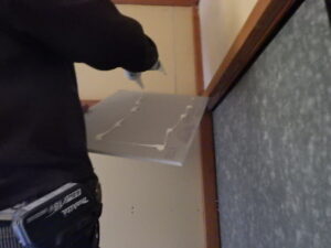 ネダボンド塗布の様子