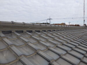 南面の漆喰完了