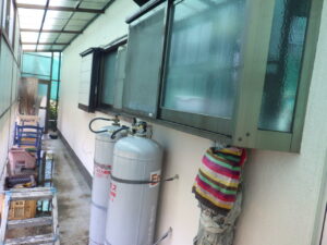 北面　下段洗浄後