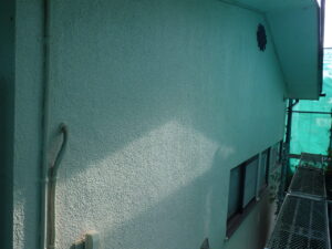 西面　上段洗浄後