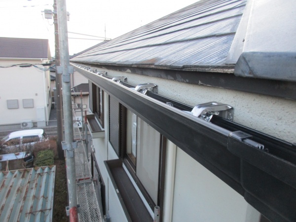 宇都宮市戸祭町 雨どい交換工事 施工後