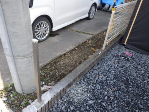 柱の打設完了になります。