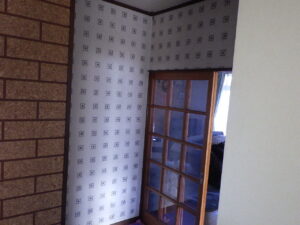 玄関②　施工前