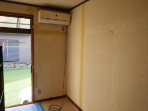 パテ処理１回目完了。