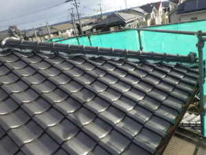 大屋根　施工前写真