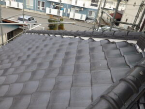 下屋根施工前写真