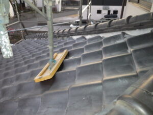 東面　漆喰充填前