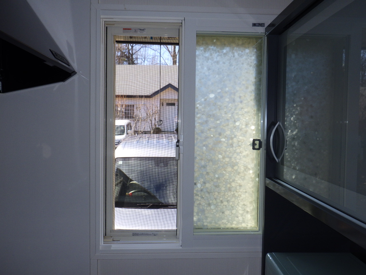 キッチン窓 インプラス取付後（那須町）
