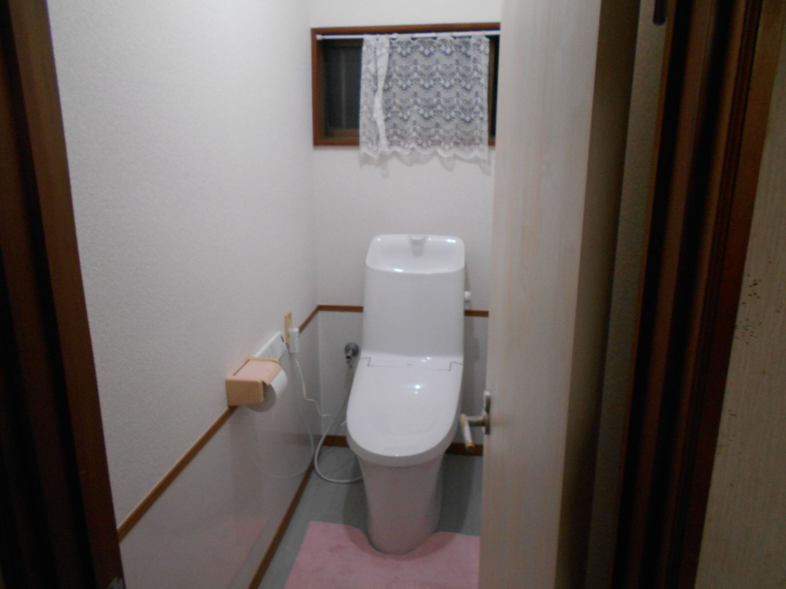 施工後のトイレ（宇都宮市柳田町）