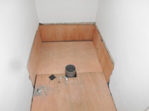 下地張り完了。