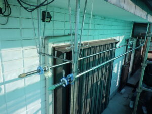 ベランダ洗浄前