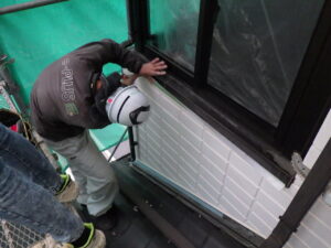 養生を行っています。