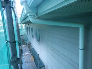 北面　上段洗浄完了