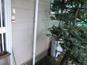 玄関側　洗浄完了