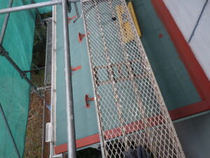 赤錆塗装完了になります。