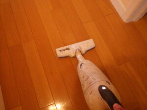 養生をバラシ掃除を行って、本日の作業は、以上で終了になります。