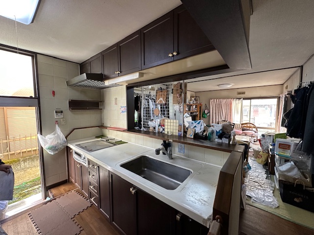 キッチン 施工前（宇都宮市大谷町）