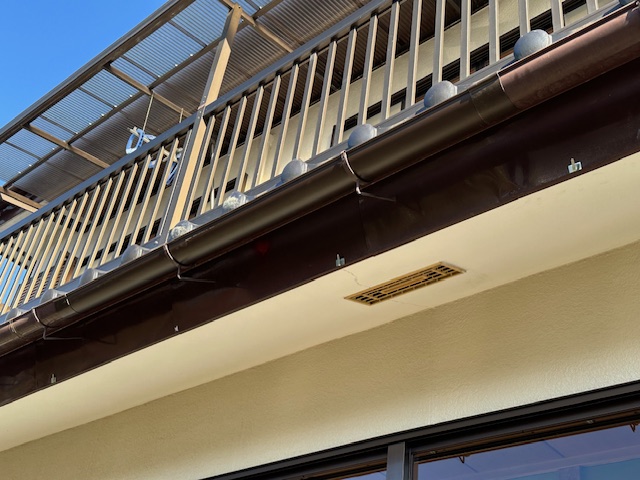 補修後（全景・排水確認）