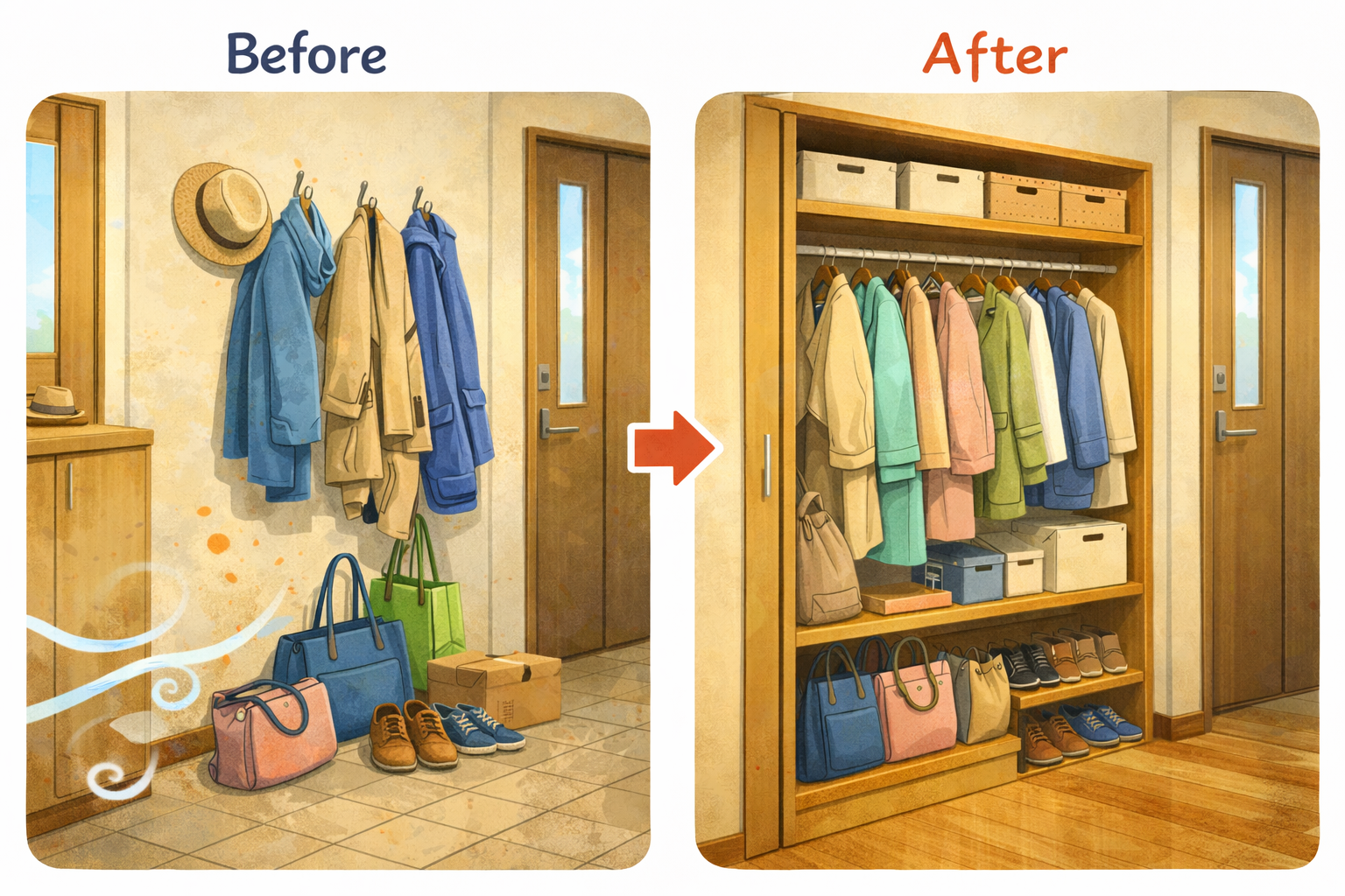 コートクロークのイメージ（差し替え）