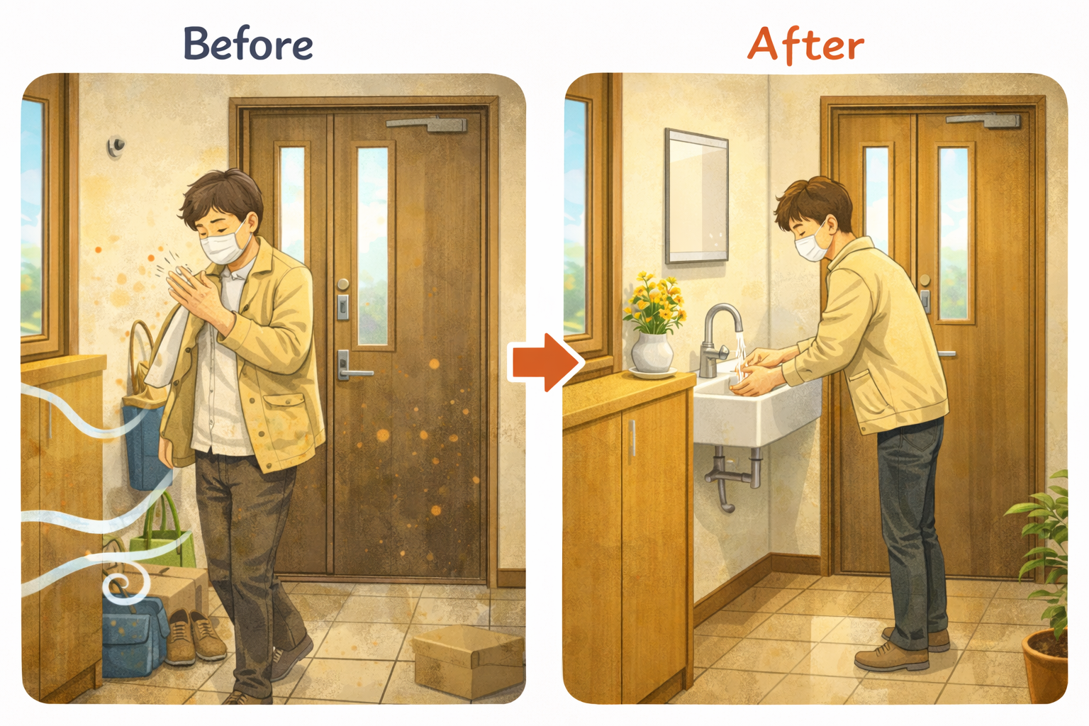 玄関手洗いのイメージ（差し替え）