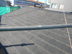 大屋根洗浄完了。