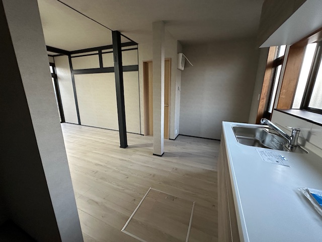 LDK完工後 キッチンまわり写真