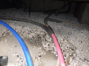 給湯管の接続完了になります。