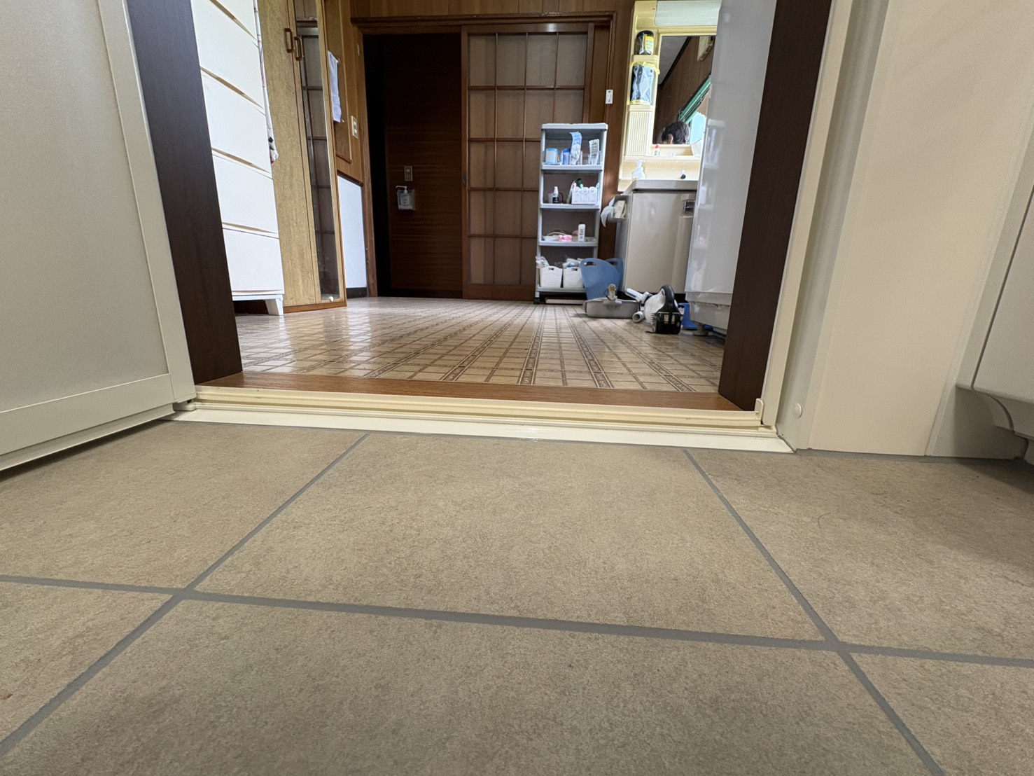 真岡市 浴室リフォーム工事 開口部段差解消