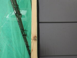 ケミカル面戸の貼り付け完了になります。