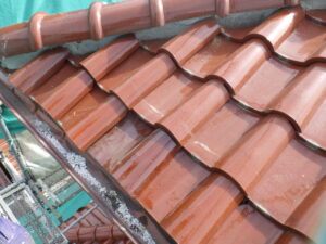 瓦修繕工事完了になります。