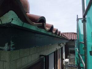 軒樋・吊り金具の撤去完了になります。