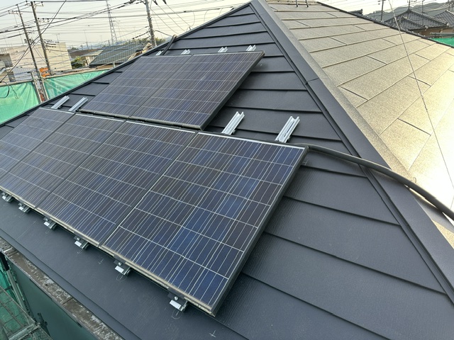 宇都宮市 屋根カバー工法 施工後