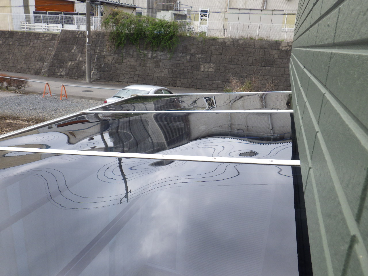宇都宮市 サンルーム屋根材交換工事