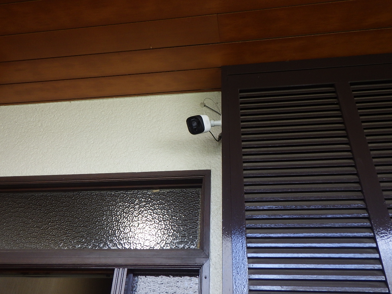 宇都宮市で防犯カメラを後付けした施工事例