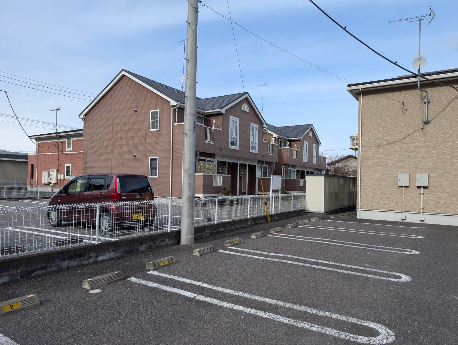 さくら市喜連川 アパート外壁塗装工事 施工前