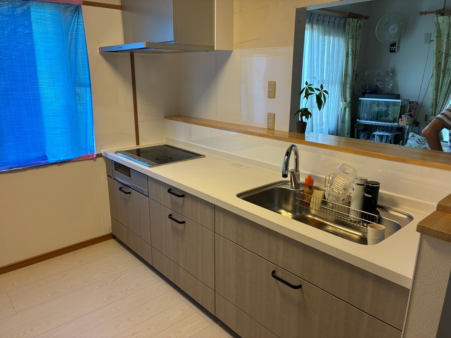 宇都宮市 キッチン移設リフォーム 施工後